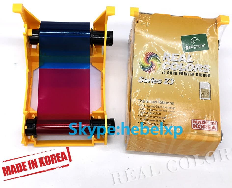 Compatible Zebra 800033_840 YMCKO ZXP3 Color Ribbon